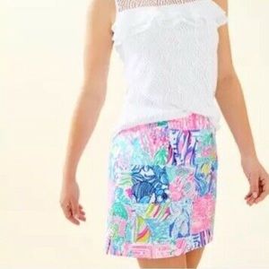 Lily Pulitzer Marigold Skort. Size 6